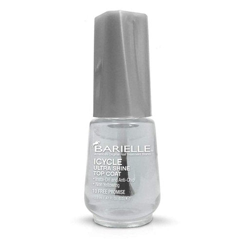 BARIELLE ICYCLE Ultra Shine Top Coat - Quick Dry Top Coat Nail Polish, Salon Quality