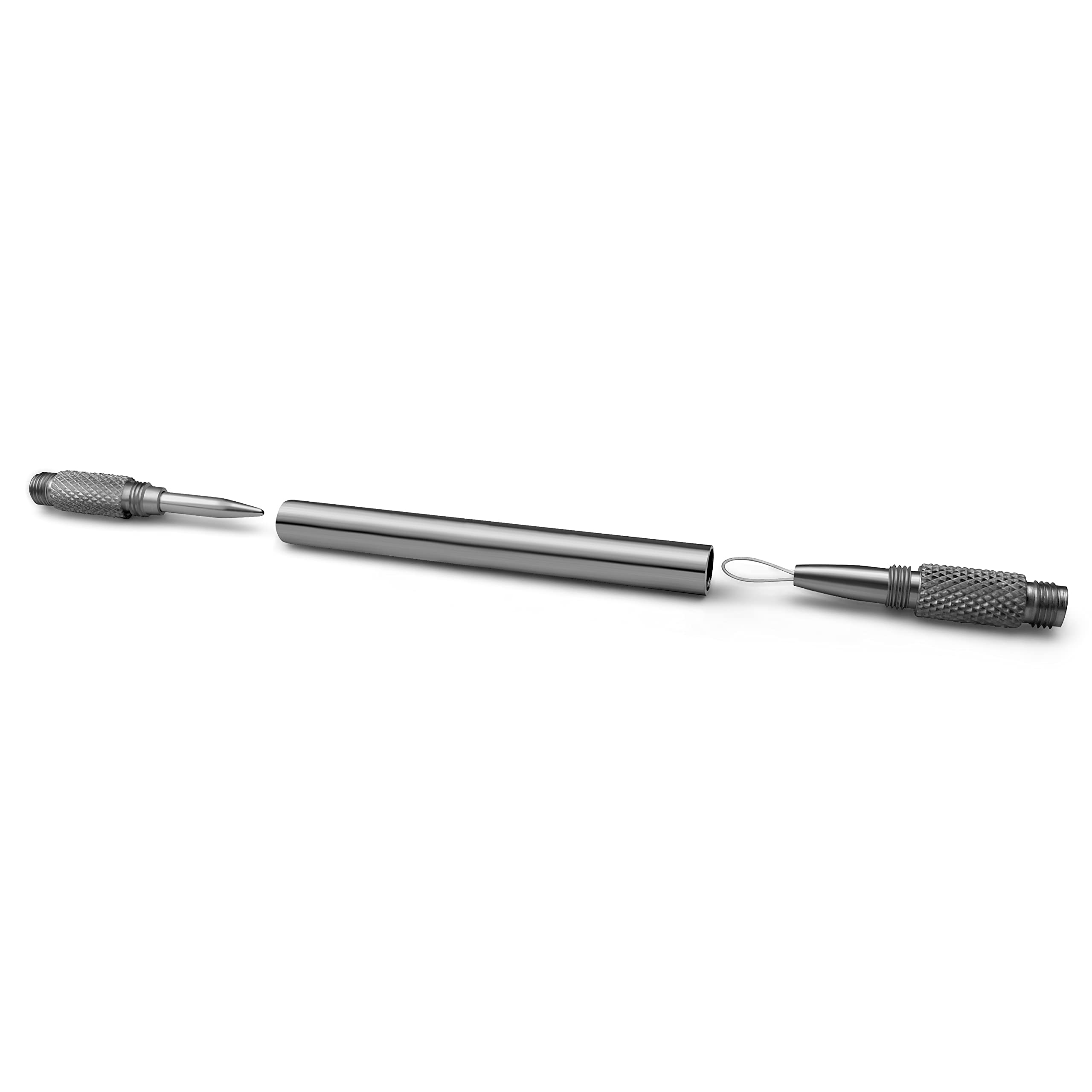 Splinter Forceps - Fine Point - Tweezers Stainless Steel Straight & Curved (Forign Object 4 pcs set)