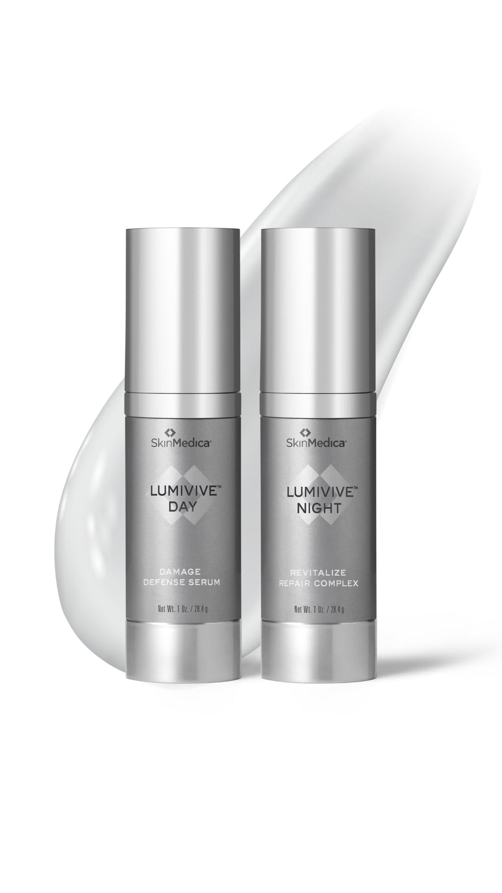 SkinMedica Lumivive Day & Night System - Your Essential Serum Based, Age-Defying Skin Care Set for a Radiant Beauty Routine