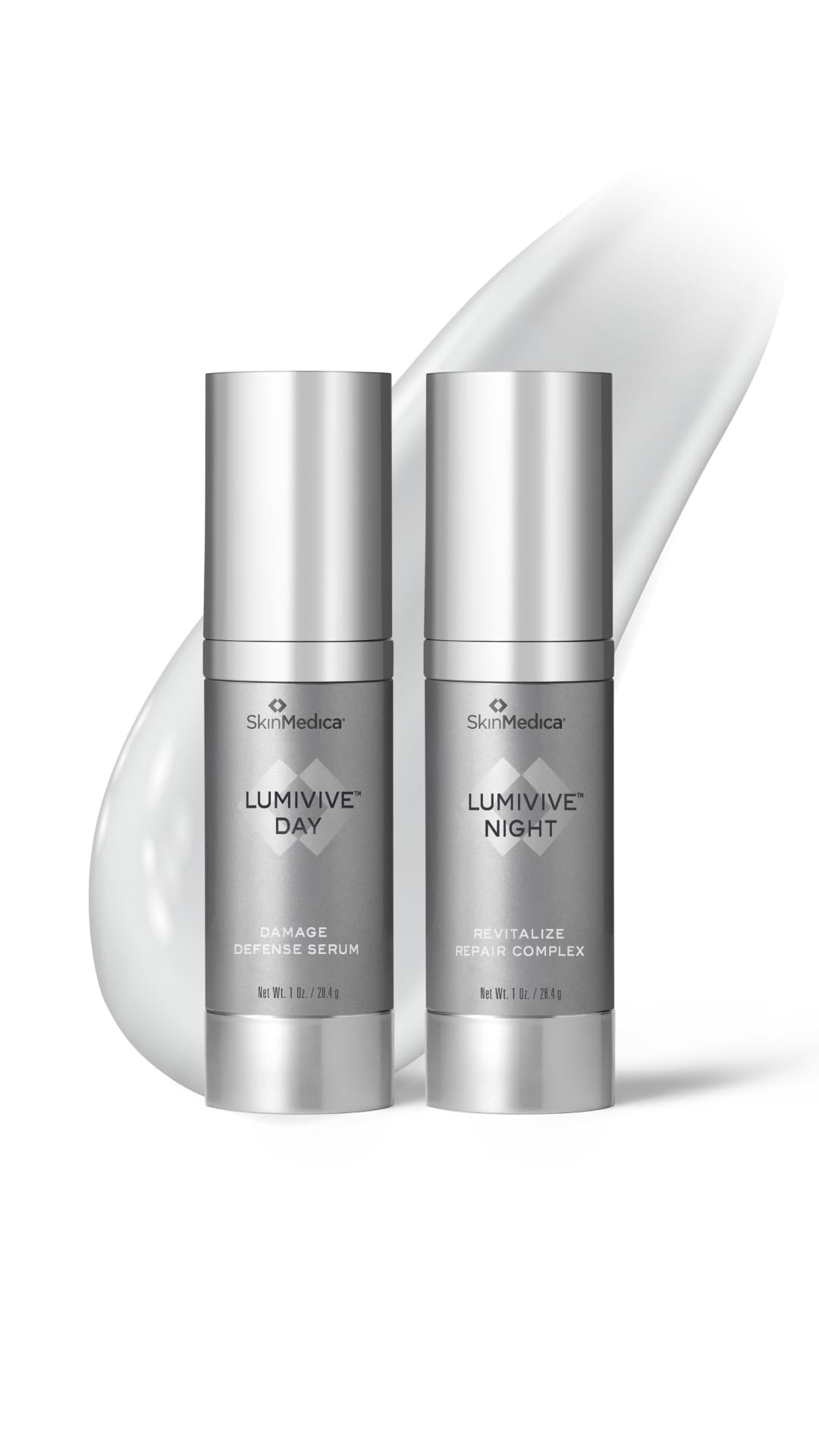 SkinMedica Lumivive Day & Night System - Your Essential Serum Based, Age-Defying Skin Care Set for a Radiant Beauty Routine
