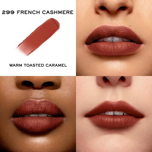Lancôme L'Absolu Rouge Intimatte Lipstick - Hydrating, Buildable & Lightweight - Soft Matte Finish, 24HR Comfort