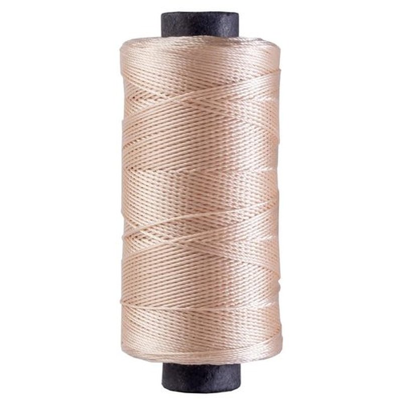 Big Kizzy Light Blonde 250m Nylon Thread for Hair Extensions, Sew in Human Hair Weft and Wigs - Non-Slip and Comfortable Hold for Hand and Machine Tied Weft