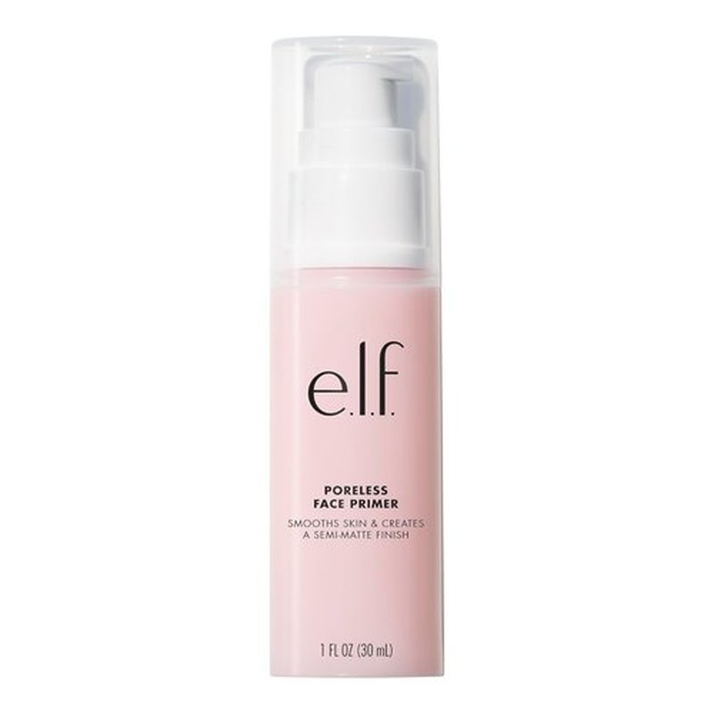e.l.f. Poreless Face Primer - Lightweight, Skin-Perfecting Formula with Tea Tree & Vitamins A & E | 1.01 Fl Oz