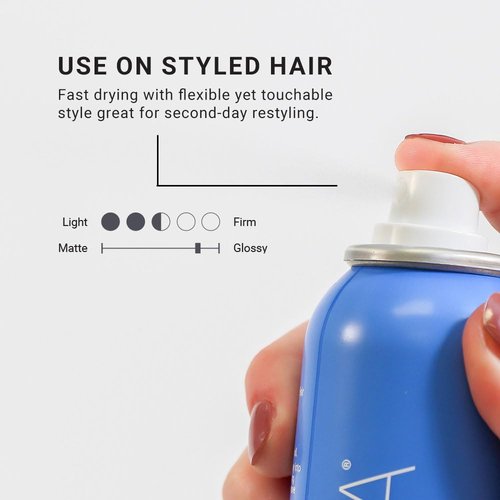 Loma Hair Care Finishing Hairspray - Exotic Melon Scent | 9.1 Oz Blue Bottle
