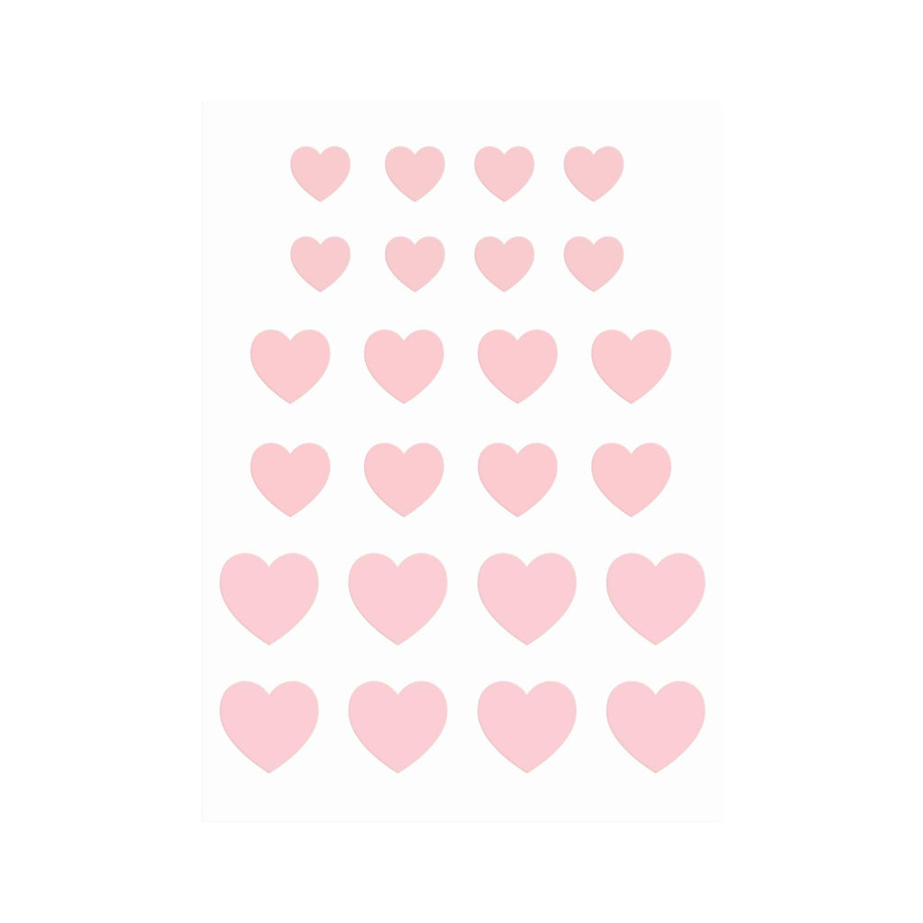 The Crème Shop Heart Shape Clear Skin Hydrocolloid Dark Spot Acne Patches - Infused with Salicylic Acid + Witch Hazel | Adhesive patches that fight pesky pimples. (72 Patches / 3 Sizes)