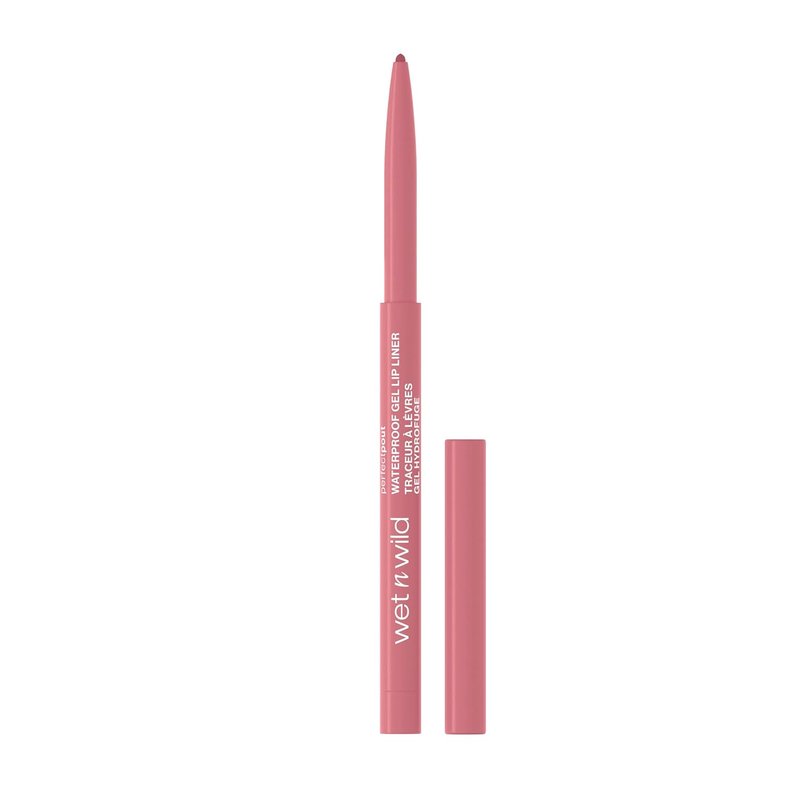 Wet n Wild Perfect Pout Matte Gel Lip Liner Pencil - Rich, Long-Lasting Color | Vegan & Cruelty-Free - Purple Lay Down the Mauves