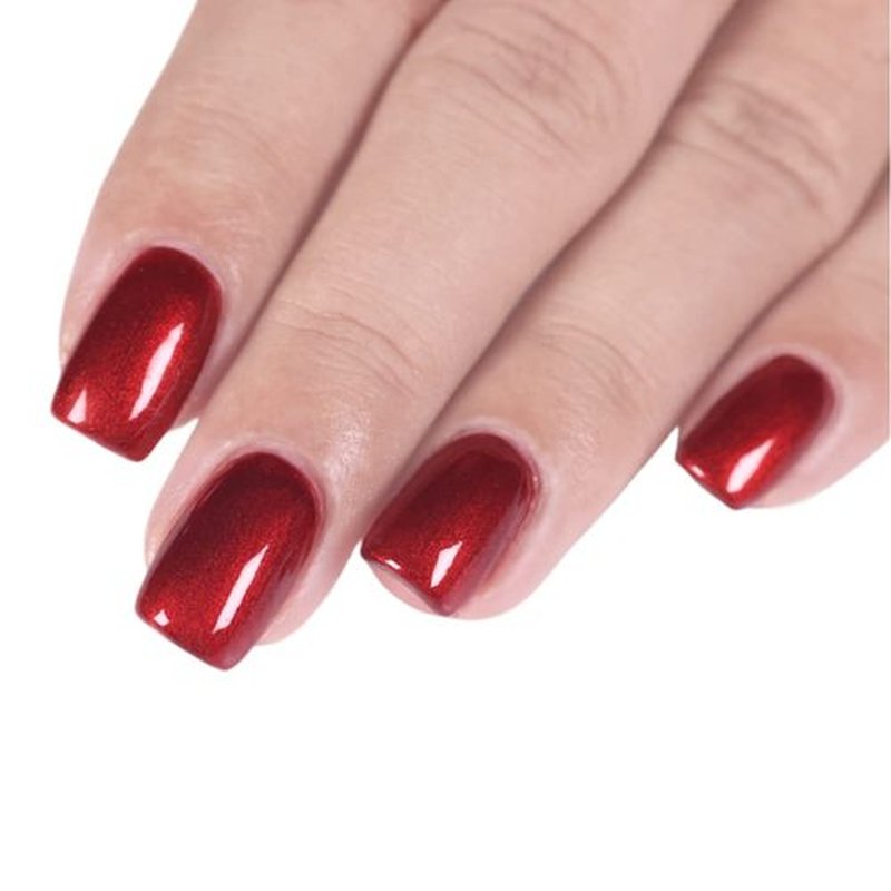 MEMEDA Gel Nail Polish, UV Nail Lacquer, Red Nail Polish,With Led Lamp 0.5 fl oz …