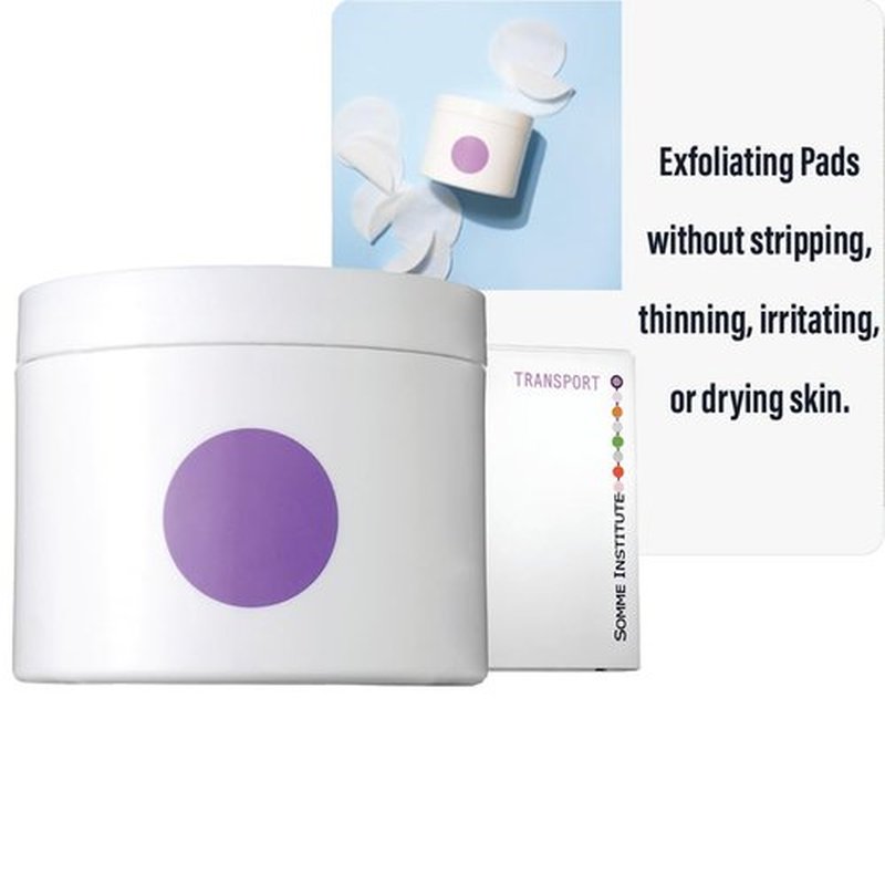 Somme Institute Exfoliating Glycolic Acid Pads - Anti-Aging & Smoothing | 50 Ct. for Gentle Resurfacing