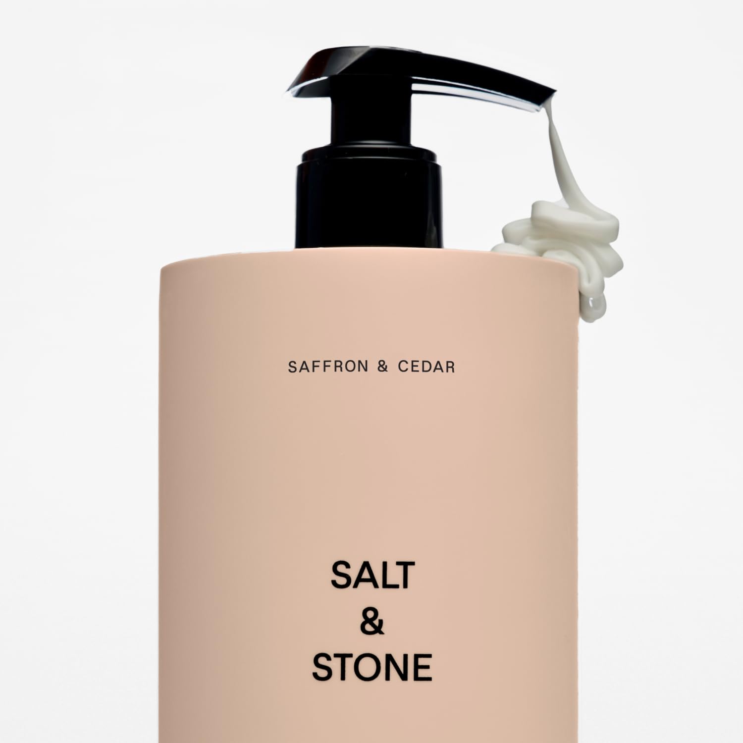 Salt & Stone Body Lotion for Women & Men | Saffron & Cedar | Hydrates, Nourishes & Softens Skin | Restores Dry Skin | Fast-Absorbing | Cruelty-Free & Vegan | 15.2 fl oz