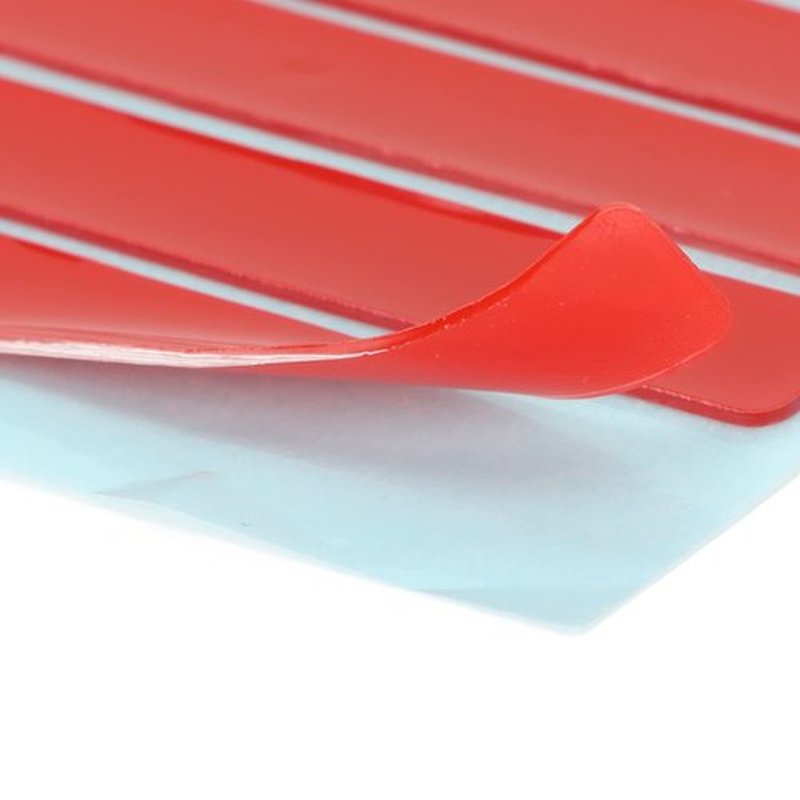 10 Sheet Nail Art Mounting Tape,Nail Tip Display Tape Salon Double Sided Adhesive Tape Accessory for Nail Tip Color Display