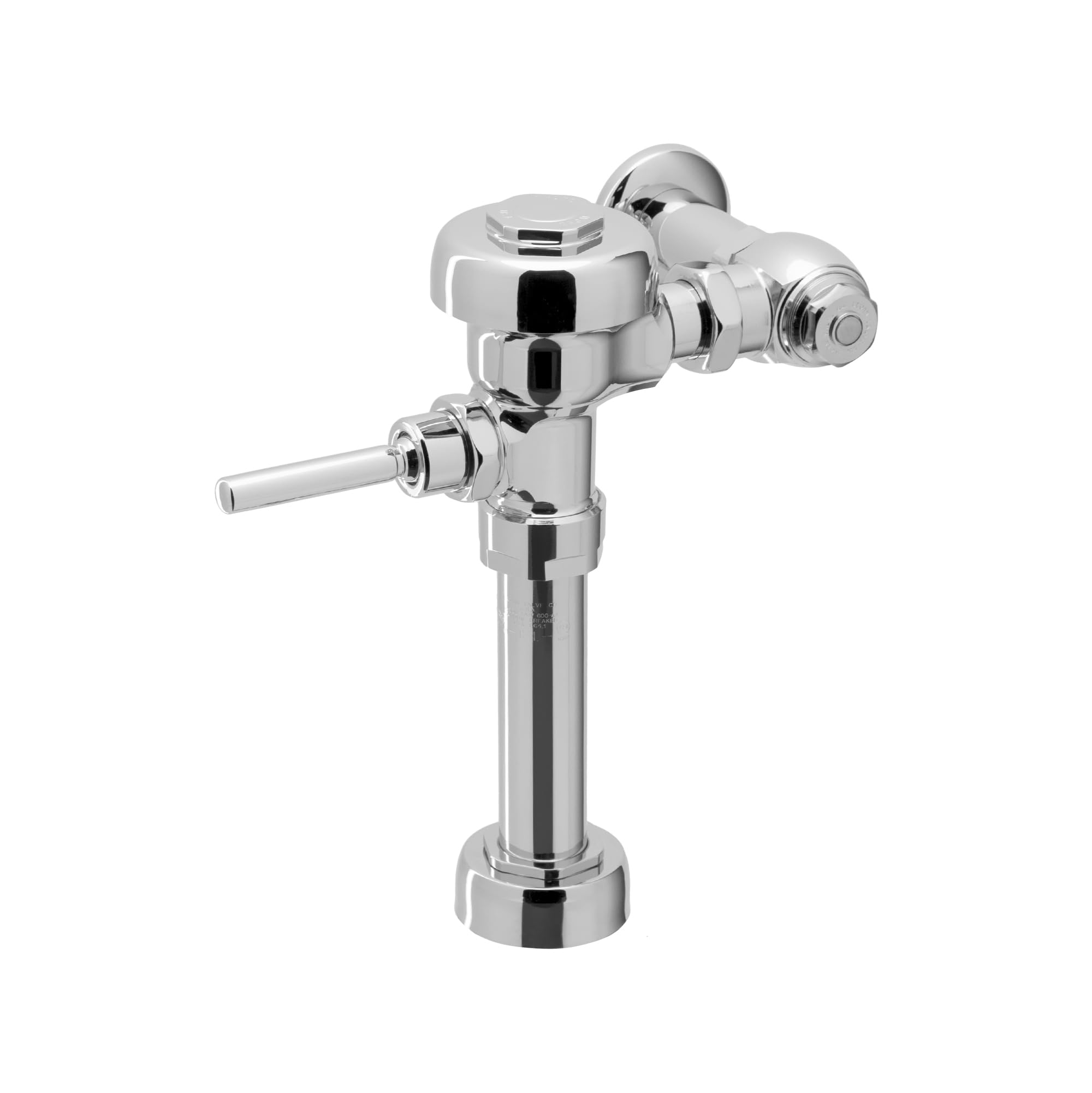 Sloan Regal 111 Exposed Manual Water Closet Flushometer, 1.28 GPF Manual Flush Valve - Single Flush, Fixture Connection Top Spud, Diaphragm Valve, Polished Chrome Finish, 3080050