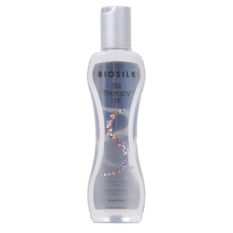 BioSilk Silk Therapy Lite - Leave-In Treatment for Fine & Thin Hair | Sulfate & Paraben-Free, 5.64 Oz