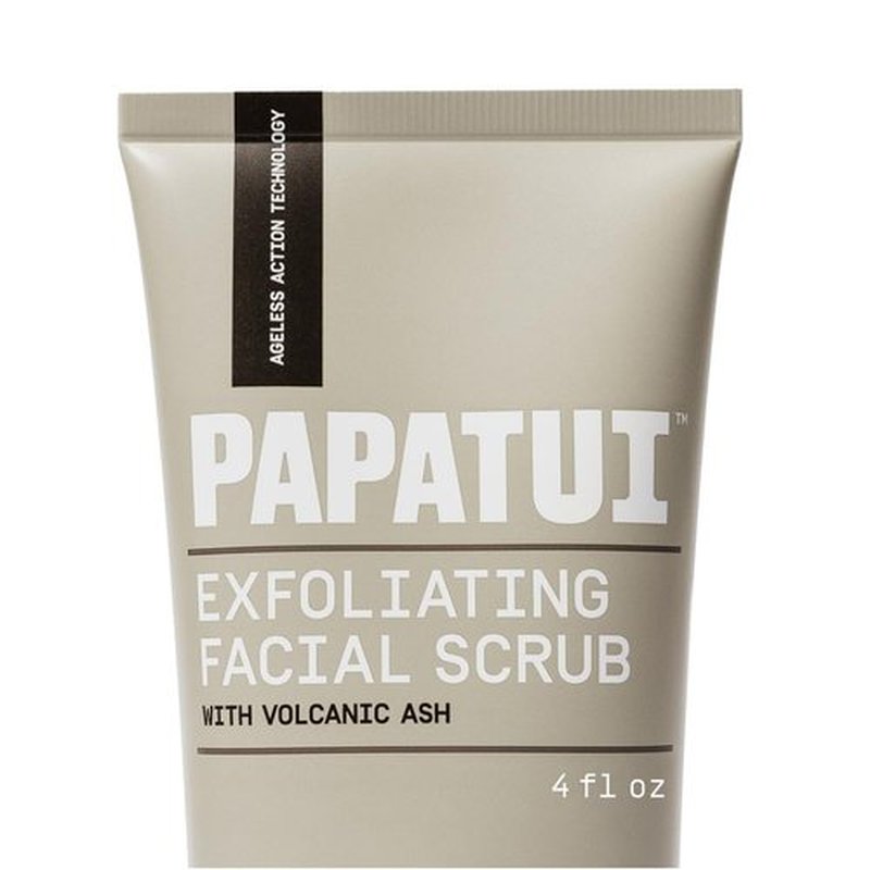 PAPATUI by Dwayne Johnson Exfoliating Facial Scrub for Men - Unscented, Smooths Wrinkles & Fine Lines | 4oz