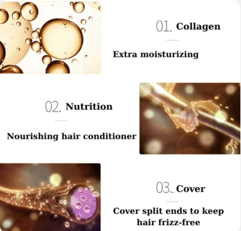 Skiennix Professional Leave-In Hair Treatment - Reviving Natural Plant Essence for Color-Treated Hair