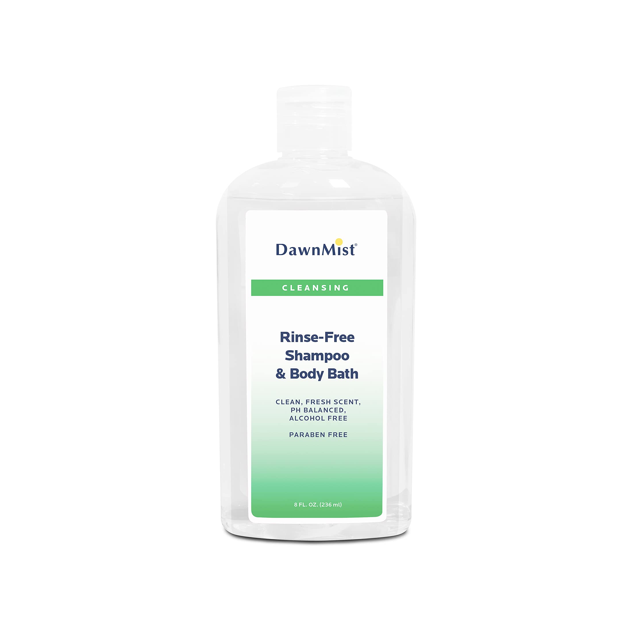 Dukal DawnMist Rinse Free Shampoo and Body Bath 8 oz (Box of 12)