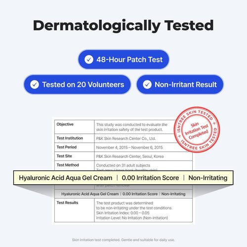 IsNtree Hyaluronic Acid Aqua Gel Cream - Lightweight Moisturizer | Quick-Absorbing Hydration | 100ml