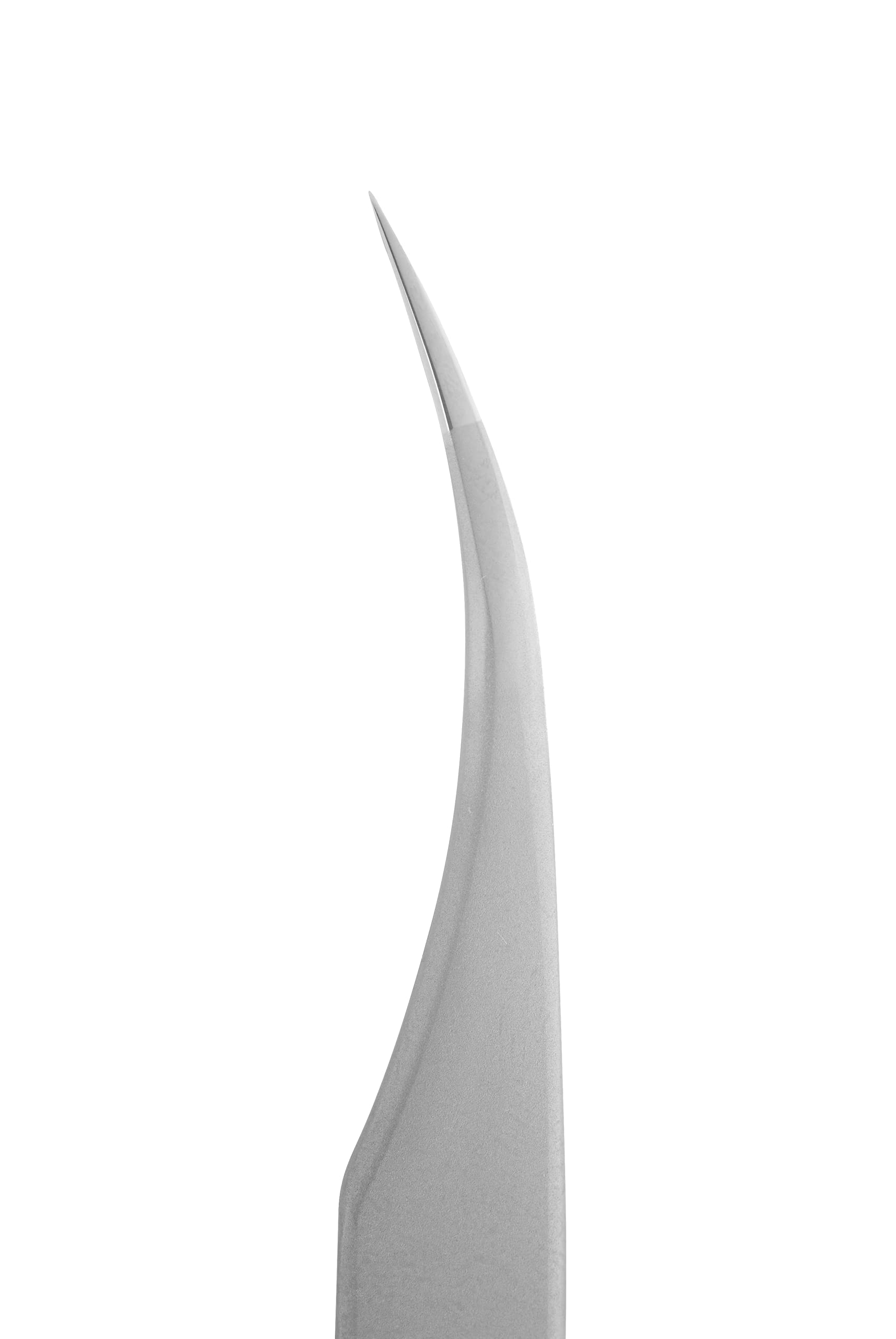STALEKS PRO Eyelashe Tweezer (TE-40/11) - Silver - Stainless Steel - Modern