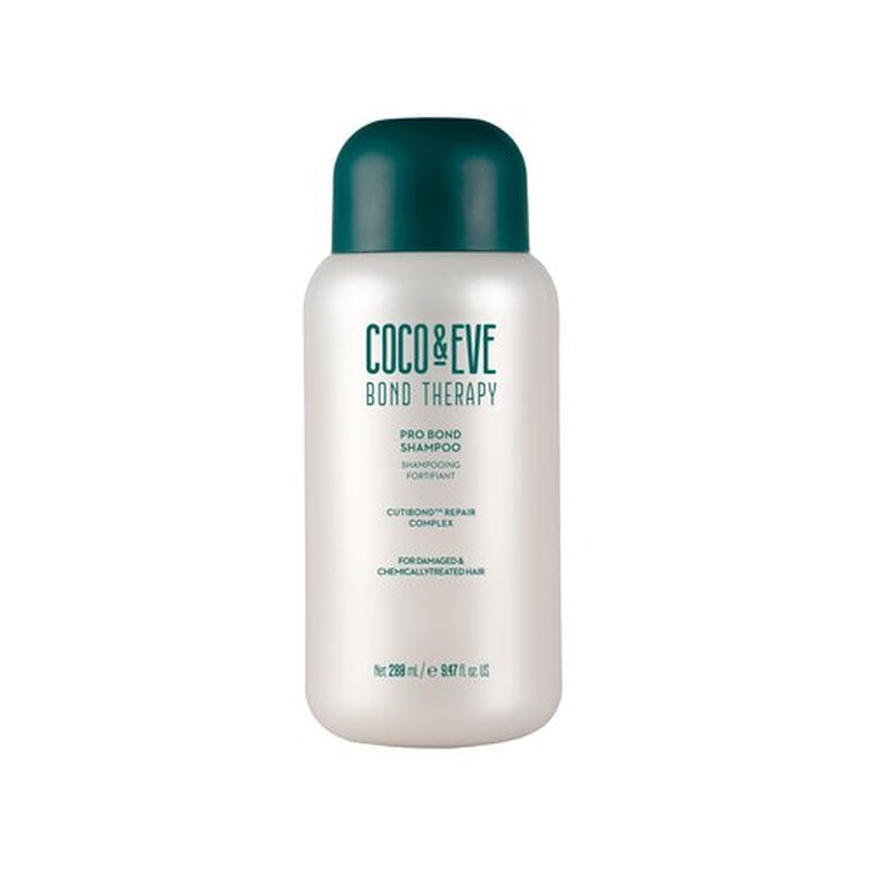Coco & Eve Bond Therapy Pro Bond Shampoo. Strengthens and Repairs Hair Bonds with Less Breakage. Hydrating & Fortifying Shampoo for Damaged, Chemically Treated Hair. (9.47 fl oz)