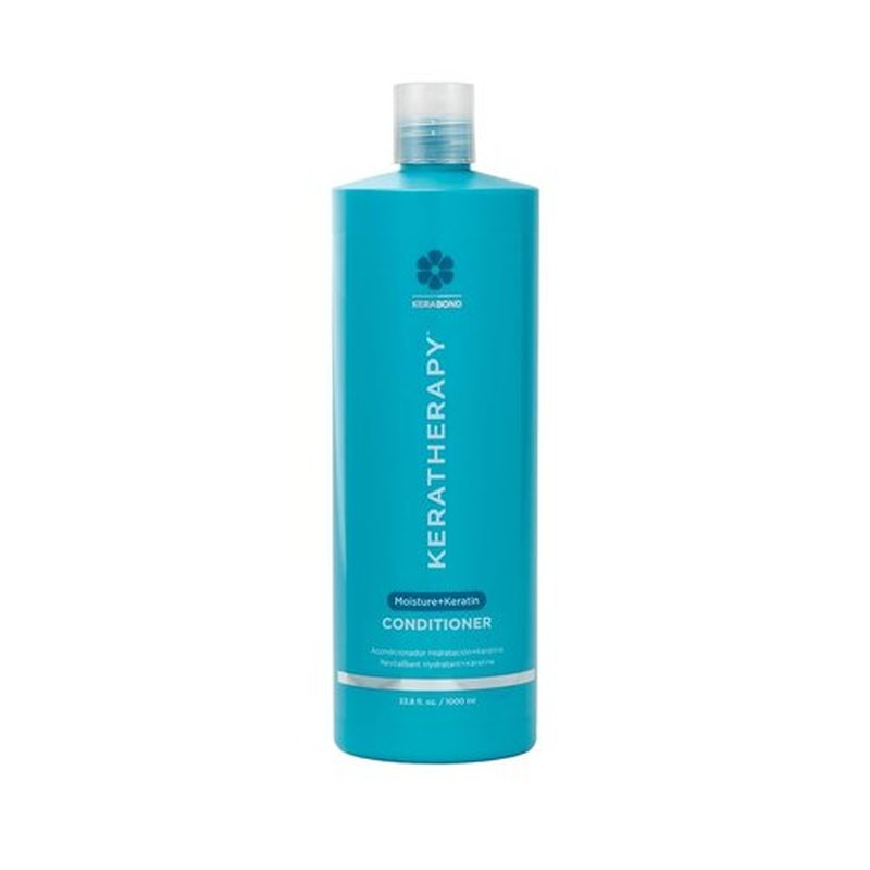 Keratherapy Keratin Infused Moisture Conditioner - Hydrating 33.8 fl. oz. Formula with Collagen & Jojoba Oil for Dry Hair