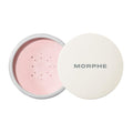 Morphe Jumbo Bake & Set Setting Powder - Talc-Free, Lightweight Finishing Powder for Natural Glow - Brightening Pink (0.62 oz)