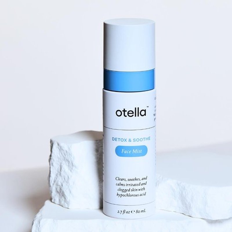 Otella Detox & Soothe Face Mist with Hypochlorous Acid .02% | 2.7 oz | Helps Reduce Redness, Irritation, Breakouts | Rosacea, Eczema, Sensitive-Skin Safe | Barrier Protecting & Skin Cleansing Toner