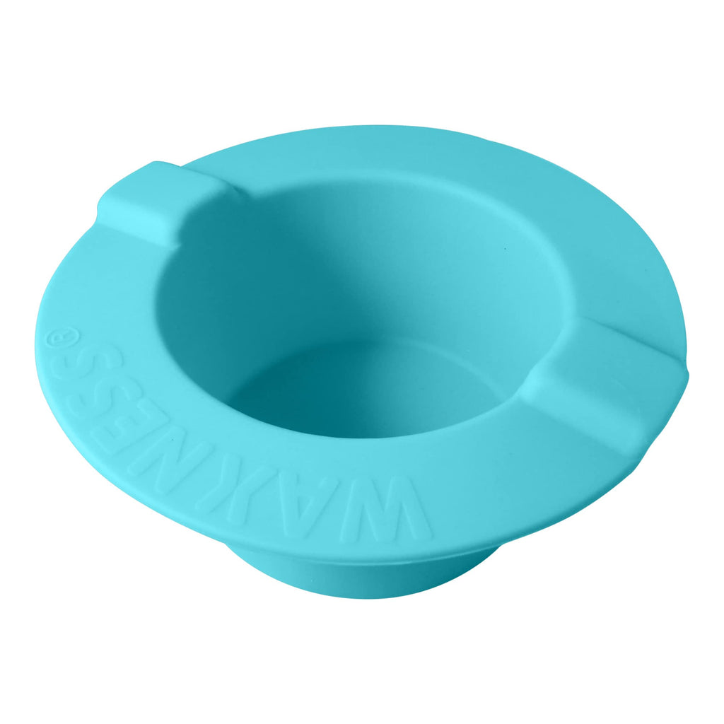 Waxness Non-Stick Silicone Bowl Inserts for Wax Warmers – Teal, Fits 1 lb Warmers (WN-5001 & WN-5002), Easy Clean Flexible Wax Pot Liners for Professional Use