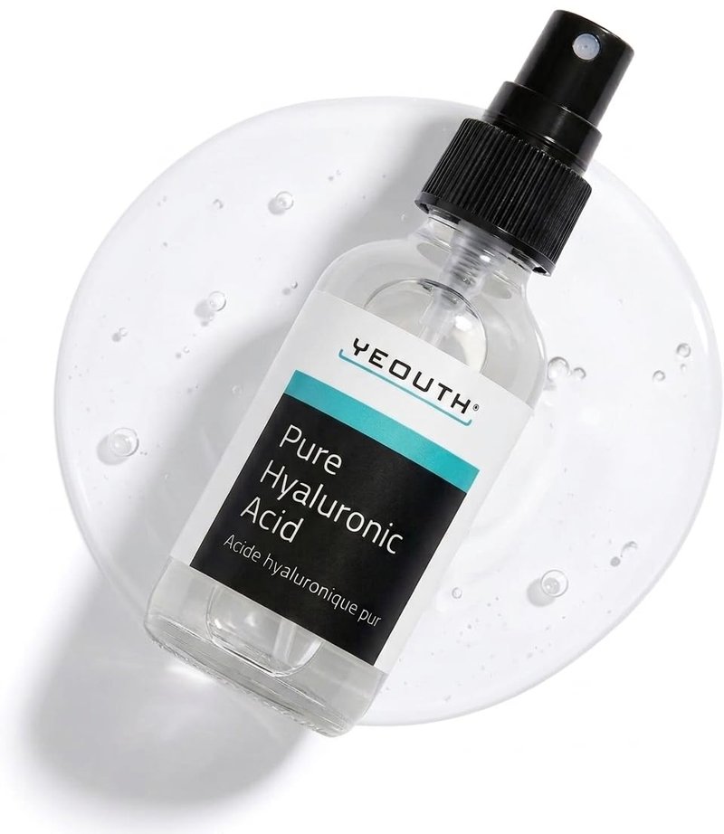 YEOUTH Pure Hyaluronic Acid Serum - Hydrating Facial Care for All Skin Types | 1oz for Dry & Dull Skin