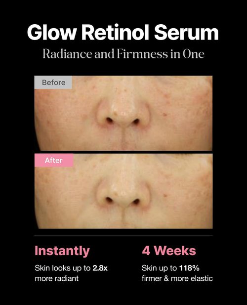 Delere Caviar Glow Smoothing Serum | Caviar Collagen with Niacinamide and Retinol for Face | Korean Serum for Glowing Skin and Radiant Glass Skin, 1.7oz