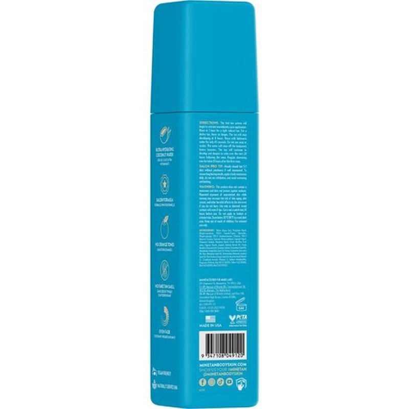 MineTan Coconut Duo Self Tan Bundle - Express 1 Hour Tanning with 2 Coconut Mousses & Accessories