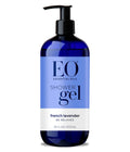 EO Shower Gel, 16 Ounce (Pack of 1), French Lavender, Body Wash made with Essential Oils for Men and Women