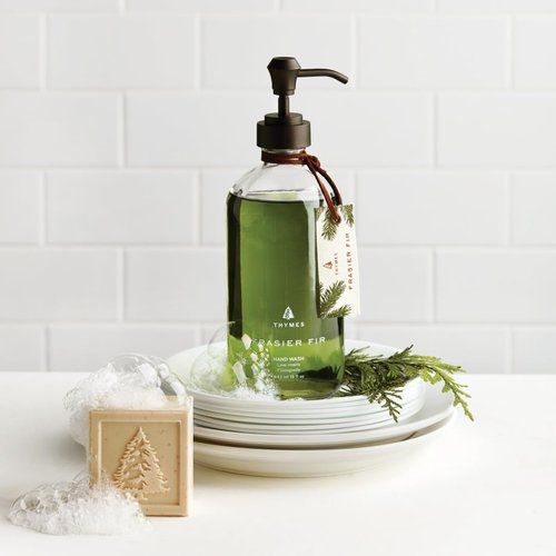 Thymes Hand Wash - Frasier Fir Scent - 15 Fl Oz | Nourishing & Refreshing Cleanser