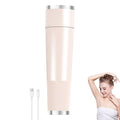 Bloomly Pro Facial Hair Remover, Gentle Micro-Trimming with Led Light, Portable Design, Painless Electric Face Razor for Coarse Hair (Skin Tone)