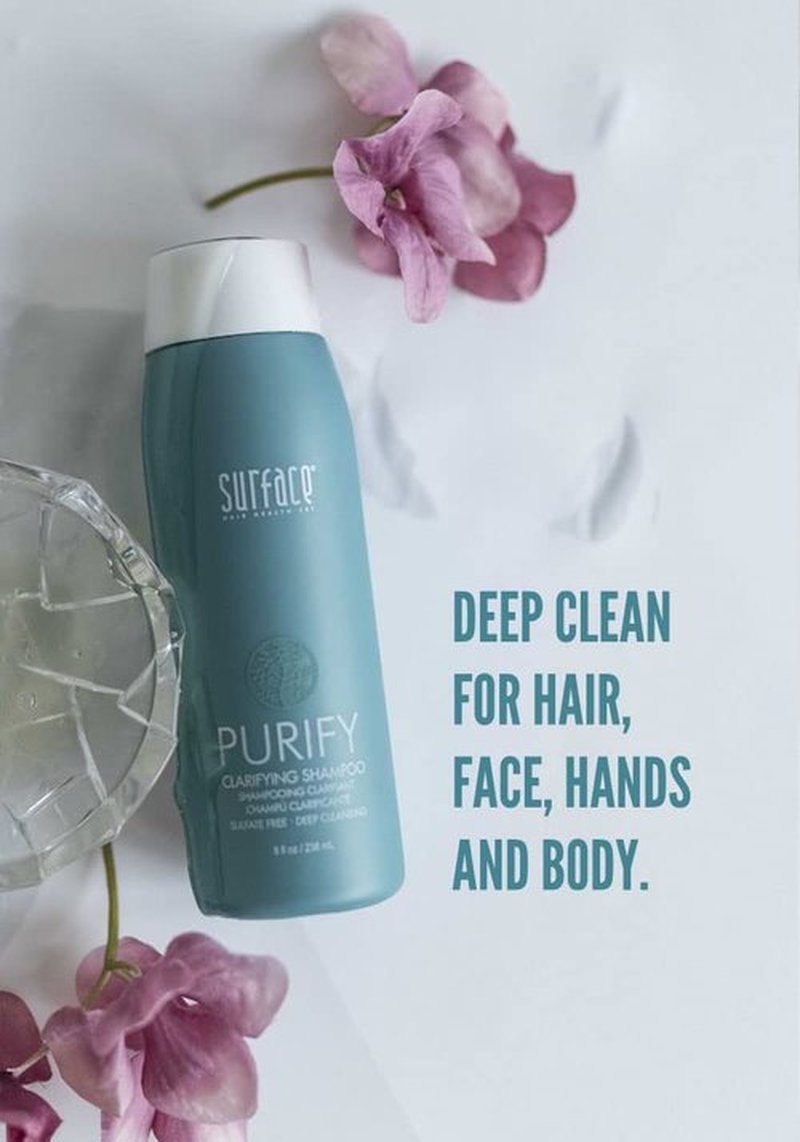 Surface Hair Purify Clarifying Shampoo - Deep Cleanse & Clarify - Sulfate Free Formula