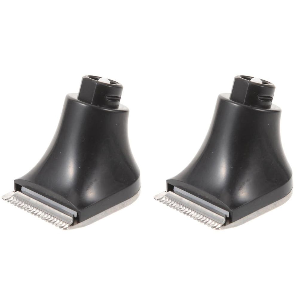 minkissy 2pcs Replaceable Electric Shaver Head Replacement Blade for Men Razor Facial Hair Remover
