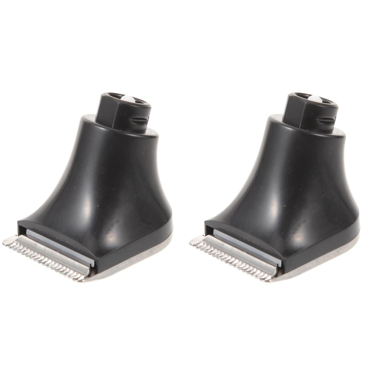 minkissy 2pcs Replaceable Electric Shaver Head Replacement Blade for Men Razor Facial Hair Remover