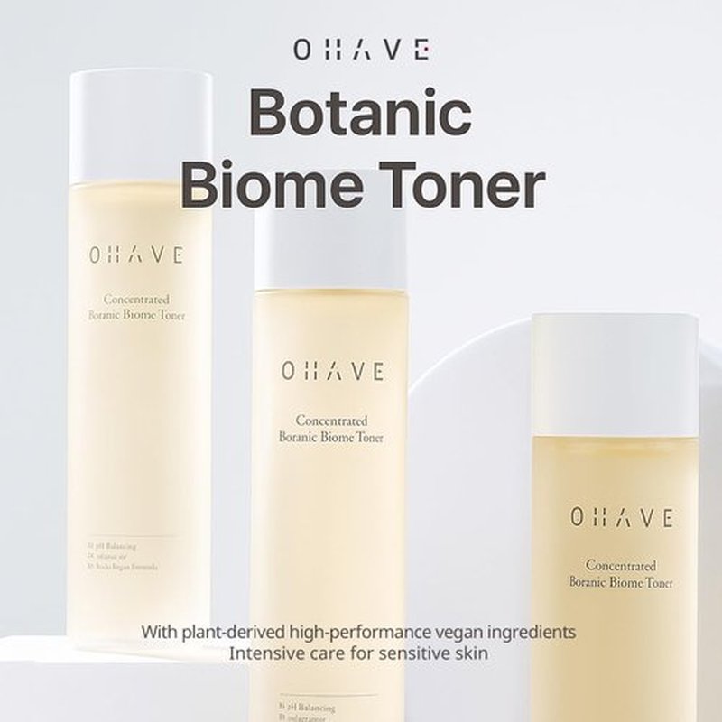 OHAVE Hydrating Facial Toner with Botanical Extracts – Soothing, Nourishing, and pH-Balancing – Suitable for All Skin Types, 150ml