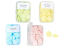 ZLmoue 4 Boxes Paper Soap, 4 Different Scented Mini Fresh Portable Disposable Petal Hand Wash Sheets, Dissolvable Hand Bath Soap, Suitable for Outdoor, Travel, Camping, (Approx 400 Sheets)