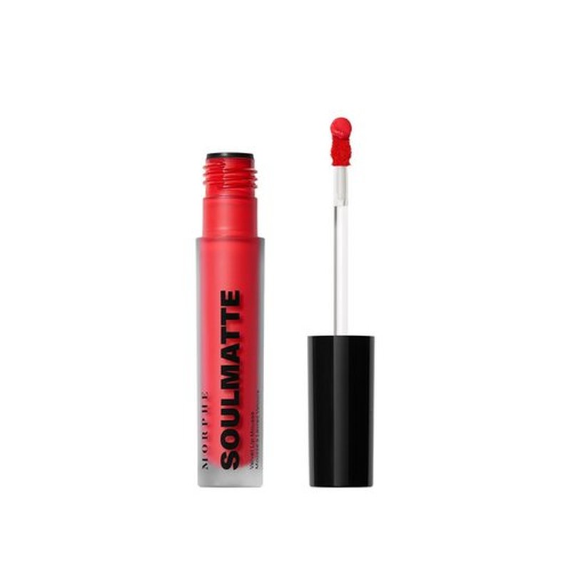 Morphe Soulmatte Velvet Lip Mousse - Air-Whipped Matte Lipstick for Women with Vitamin E to Hydrate, Soften & Smooth - Provides Long Lasting & Velvety Formula - Bella (0.13 Fl Oz)