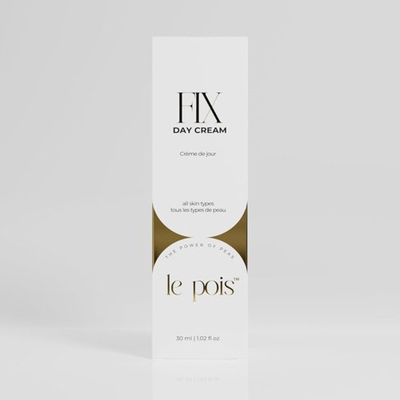 Le Pois FIX Day Cream - Plant-Based Moisturizer for All Skin Types | Fragrance-Free Anti-Aging Hydration