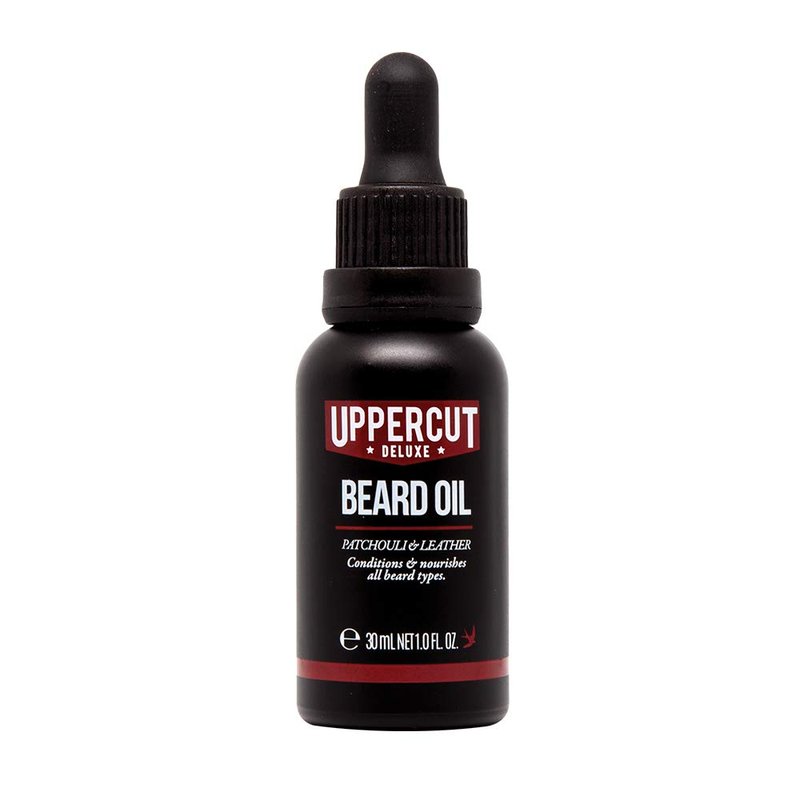Uppercut Deluxe Beard Oil - Lightweight Non-Greasy Conditioner with Argan & Jojoba Oils | Softens & Nourishes, 1 fl oz
