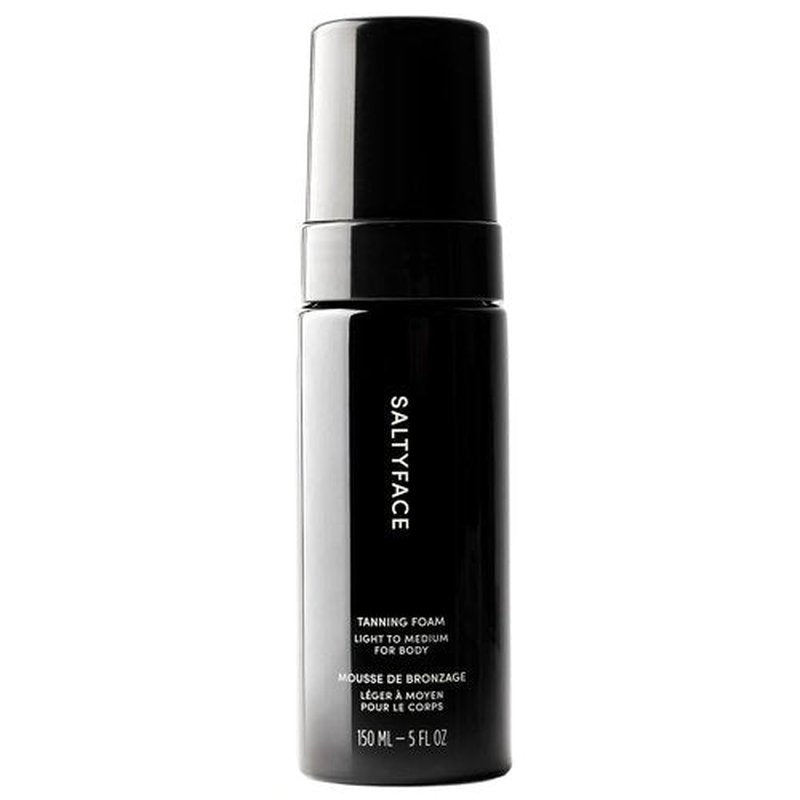 SALTYFACE Tanning Foam - Light to Medium Self Tanner for Body & Legs - Streak-Free, Oil-Free - 5 FL OZ (150 ML)