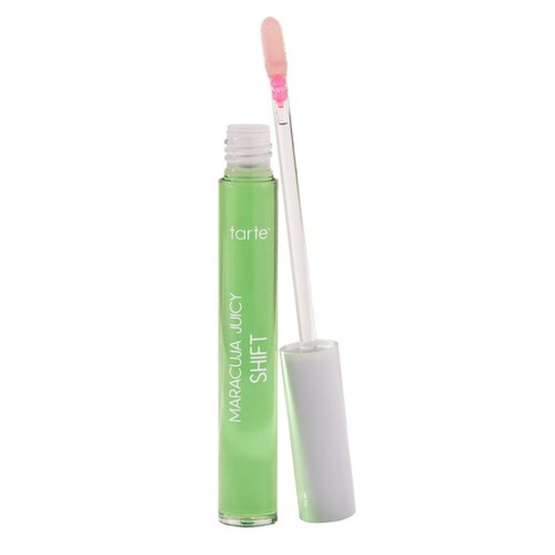 tarte maracuja juicy lip & cheek shift – pH-Powered Lip Gloss Balm with Vitamin E & Hyaluronic Acid for Smooth, Moisturized Lips & Cheek Tint Blush, Vegan & Cruelty-Free, full size, kiwi