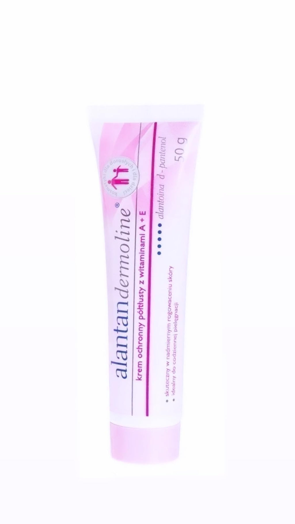 Alantan Dermoline Semi-Skimmed Vitamin A+E Cream 50g