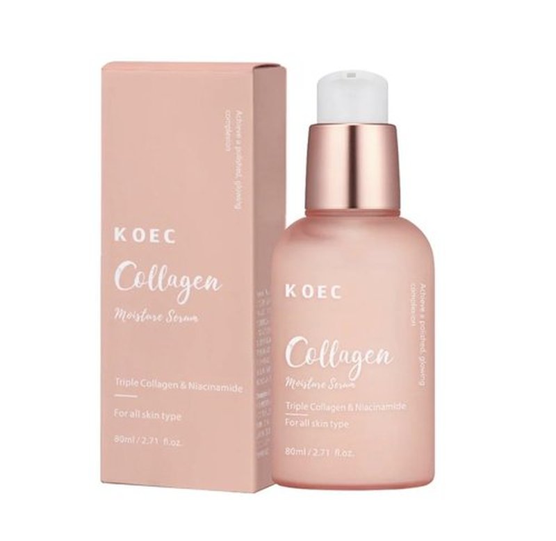 KOEC Triple Collagen Facial Serum - Advanced Anti-Aging Hydration Complex | 30ml