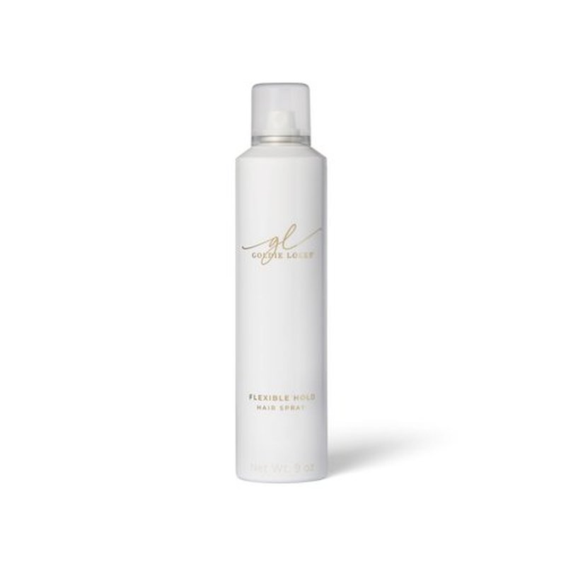 Goldie Locks Flexible Hold Hairspray - Lightweight, All-Day Hold & Brushable Finish - Humidity Resistant - Safe for Extensions & Color-Treated Hair - Protein-Free - 9 oz