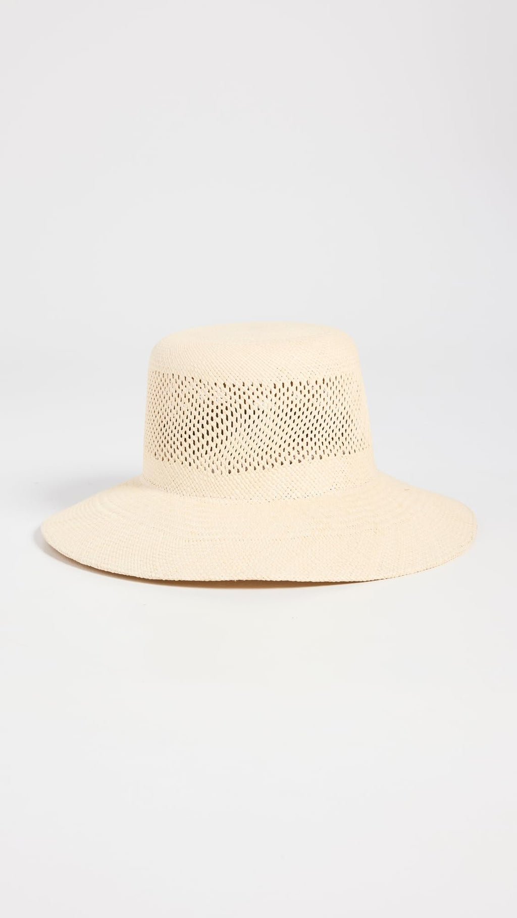Brixton Women's Lopez Panama Straw Bucket Hat