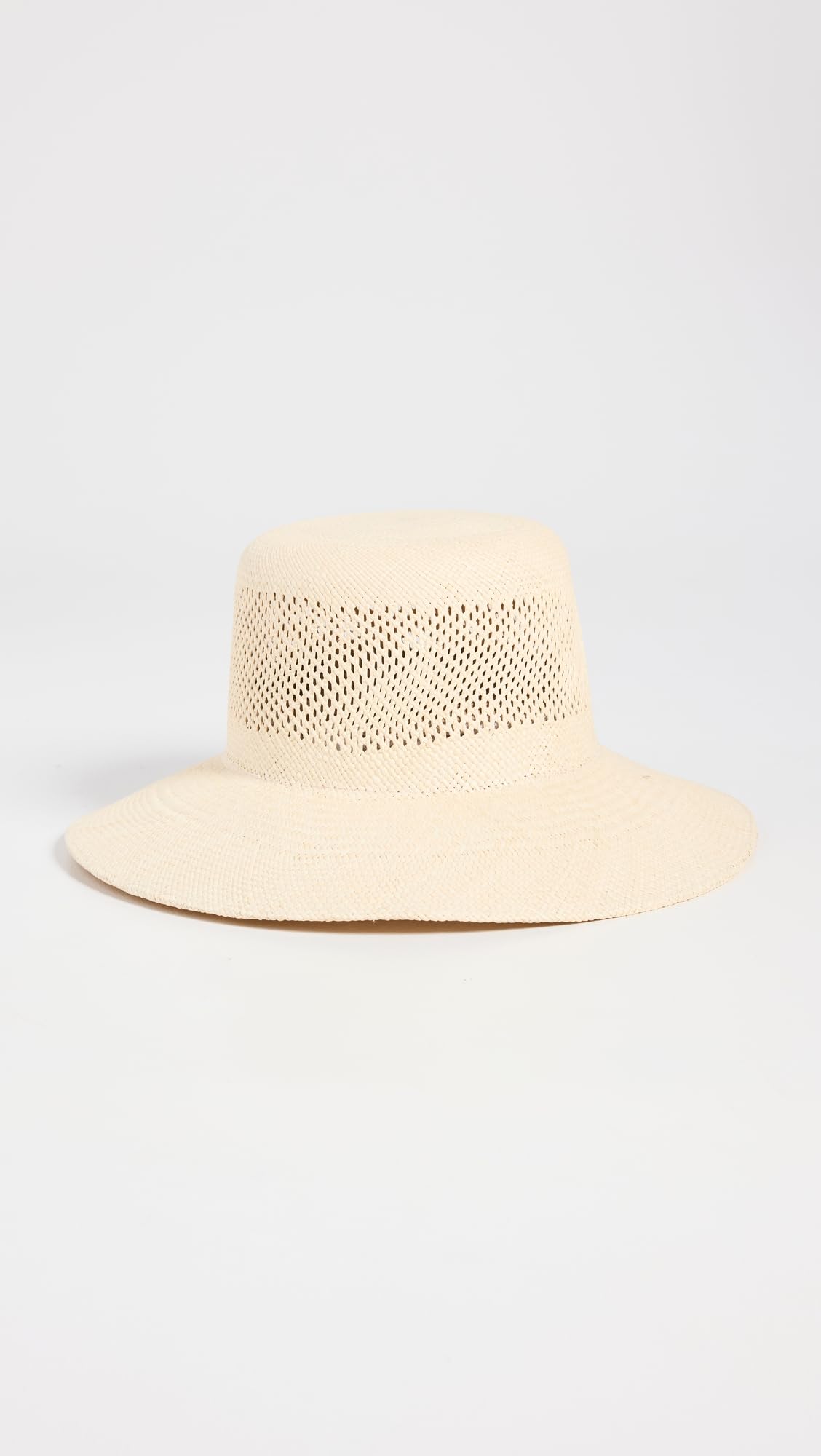 Brixton Women's Lopez Panama Straw Bucket Hat