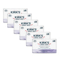 Kirk's Castile Bar Soap, Lavender & Vanilla - Clinically Tested, Safe for Sensitive Skin with Coconut Oil, Vegan and Non-GMO - 4 oz Bars, 6 Pack