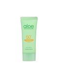 Holika Holika Aloe Waterproof Sun Cream 70ml - Mild, Soft, Moisturizing, Non-sticky, No White Cast, Aloin Free Sun Screen protect UV ray SPF 50+ PA++++
