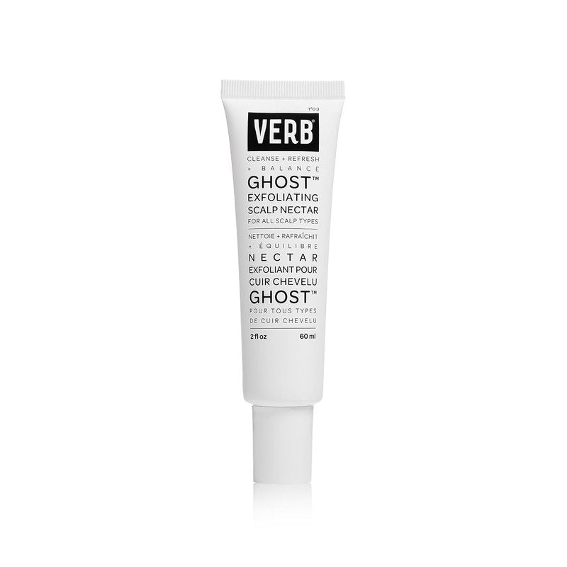 VERB Ghost Exfoliating Scalp Nectar - Lightweight 2 Fl Oz Serum for Product Buildup Removal | Vegan & Paraben-Free
